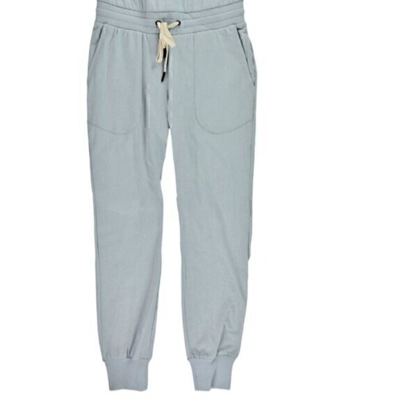 n:PHILANTHROPY Lawes Short Sleeve Jumpsuit XL Blue - Picture 3 of 11